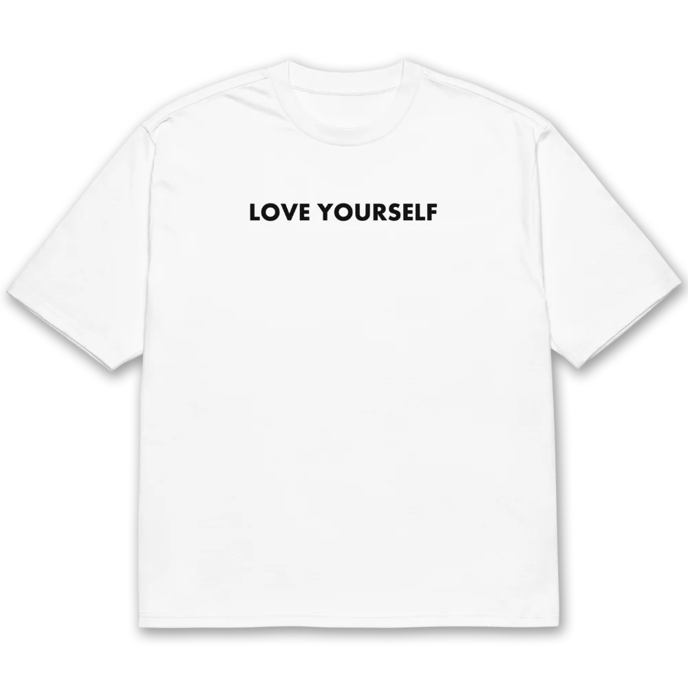 Love Yourself Oversized T-Shirt - Görsel 2
